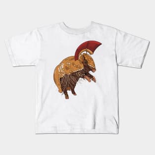 armoured armadillo gladiator Kids T-Shirt